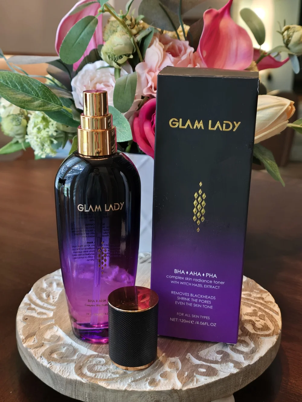 GLAM LADY BHA + AHA + PHA Radiance Toner - NIB